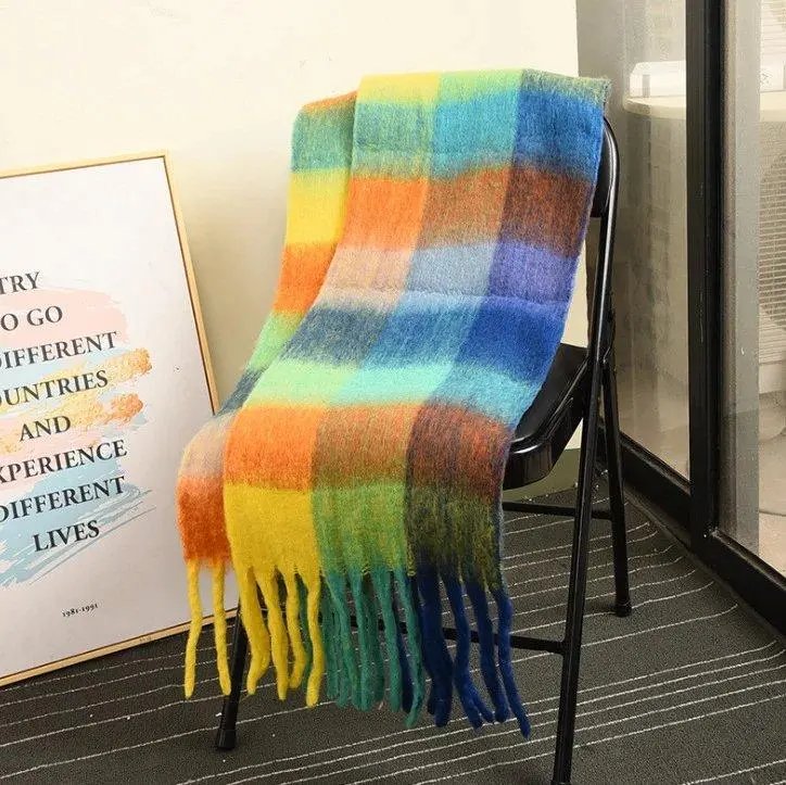 Acnes Knitted Cotton Scarf Litbuy accessory find product image