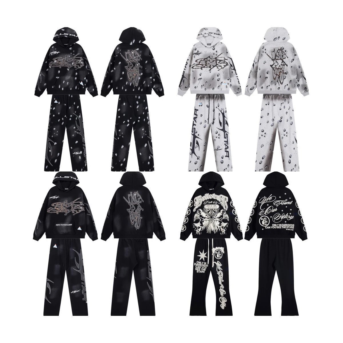 Hellstar Hoodie and Sweatpants Set Litbuy streetwear find product image
