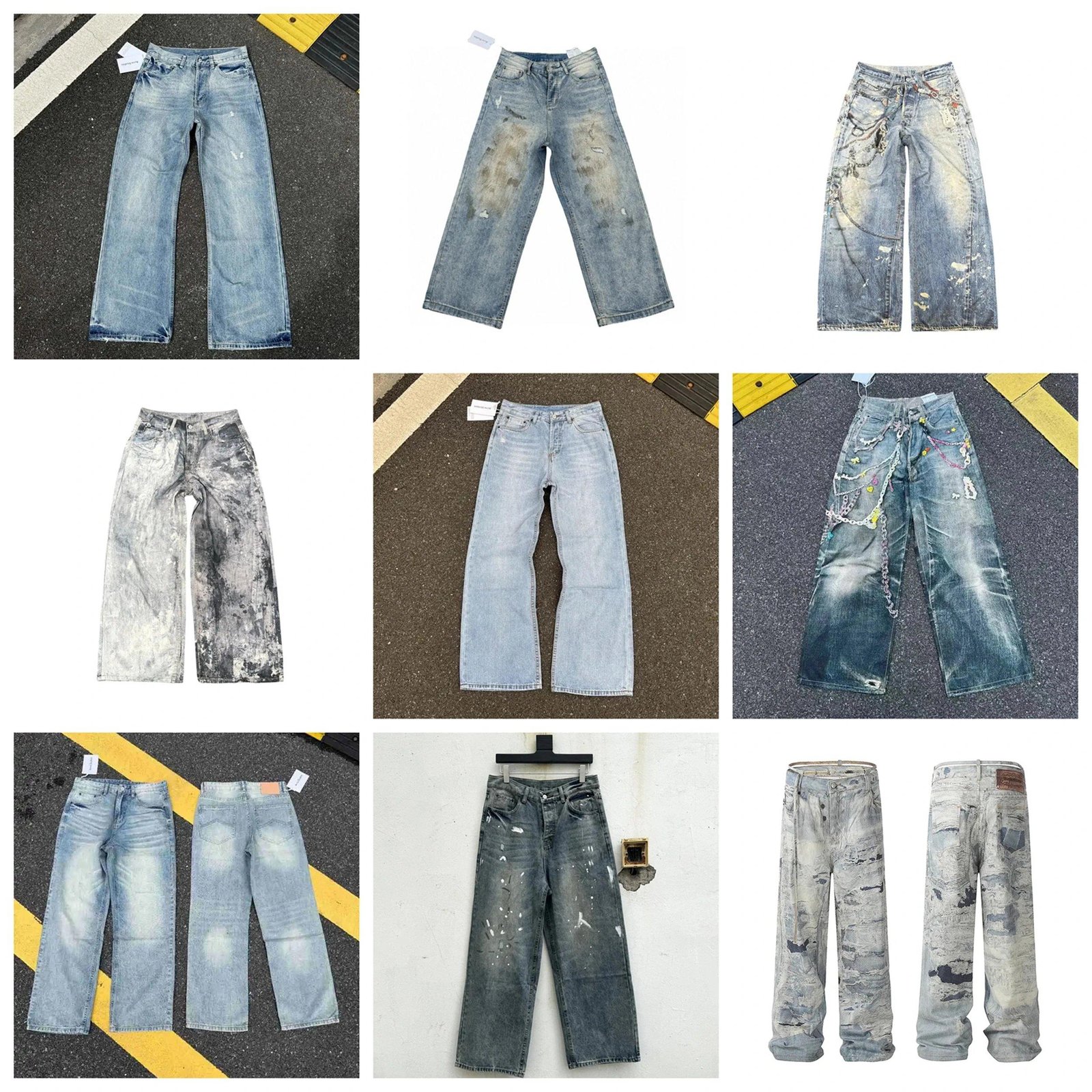 Acne Studios Distressed Jeans Litbuy denim find product image