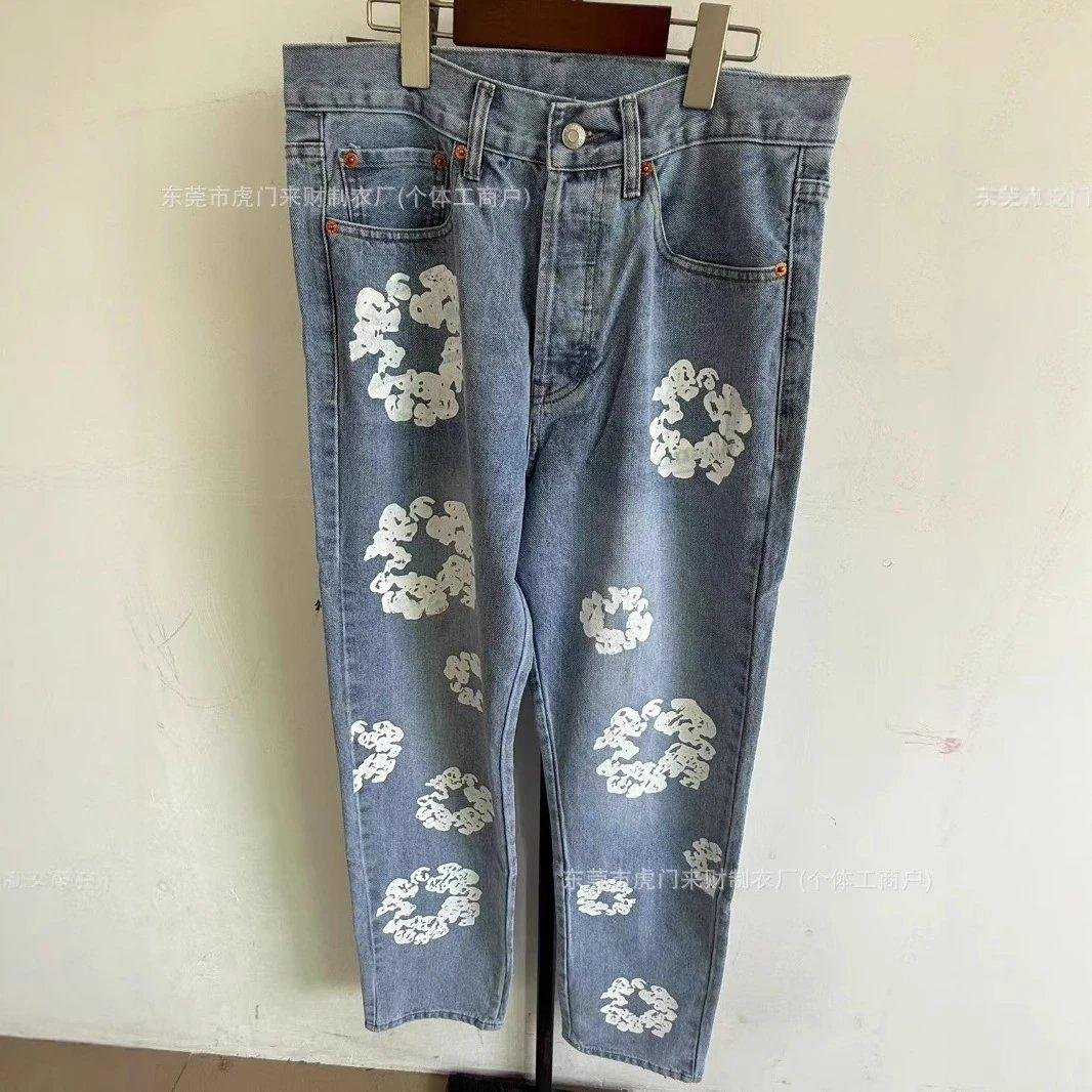 Denim Tears Printed Denim Jeans Litbuy denim find product image