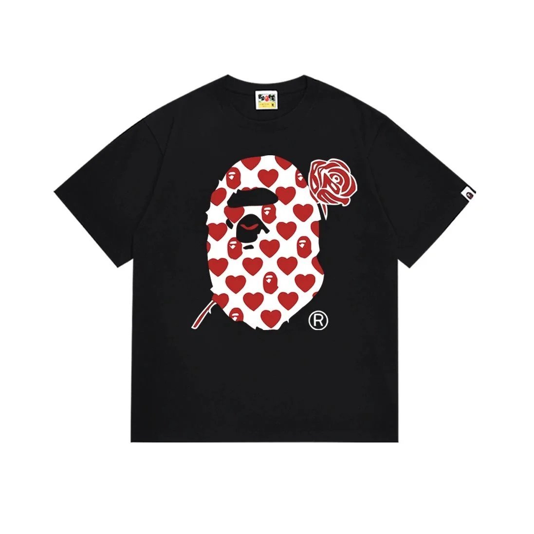 Bape Heart Ape Head T-Shirt Litbuy T-shirt find product image